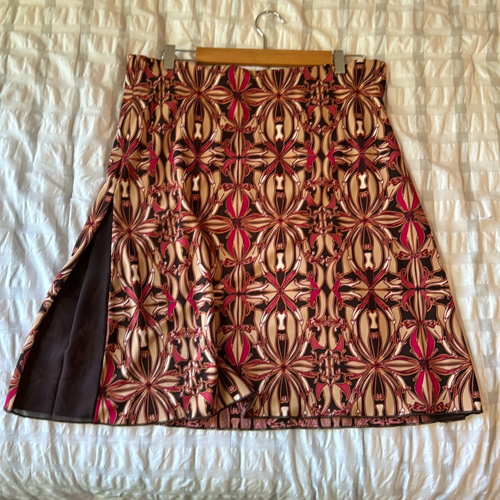 Kenneth Cole Skirt with sheer panel